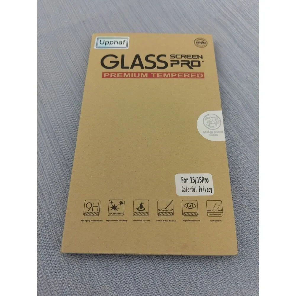 iPhone 15/15pro Premium Tempered Screen Protector